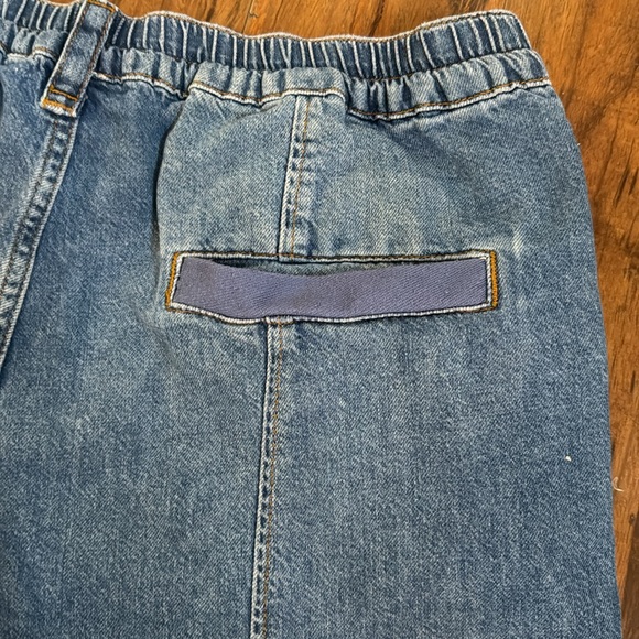 Anthropologie Pilcro Cropped High Rise Medium Wash Jeans - Picture 4 of 4